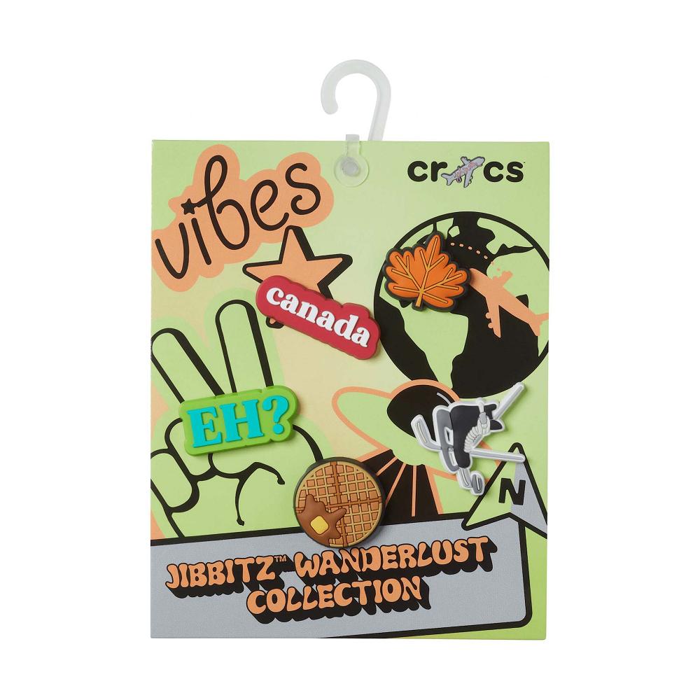 Multicolor Men's Crocs Canada Wanderlust Collection 5 Pack Jibbitz Charms | NZ 0996ILHS